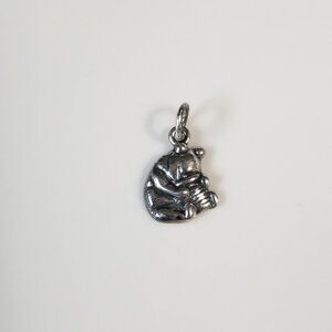 Sterling 925 Silver Pooh Honeypot Charm Van Dell Disney